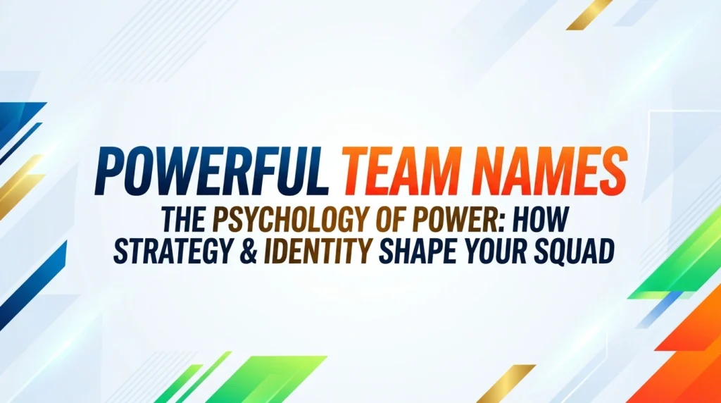 Power team names