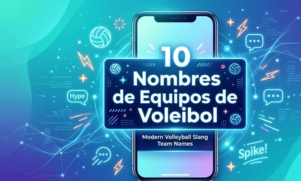 10 nombres de equipos de voleibol