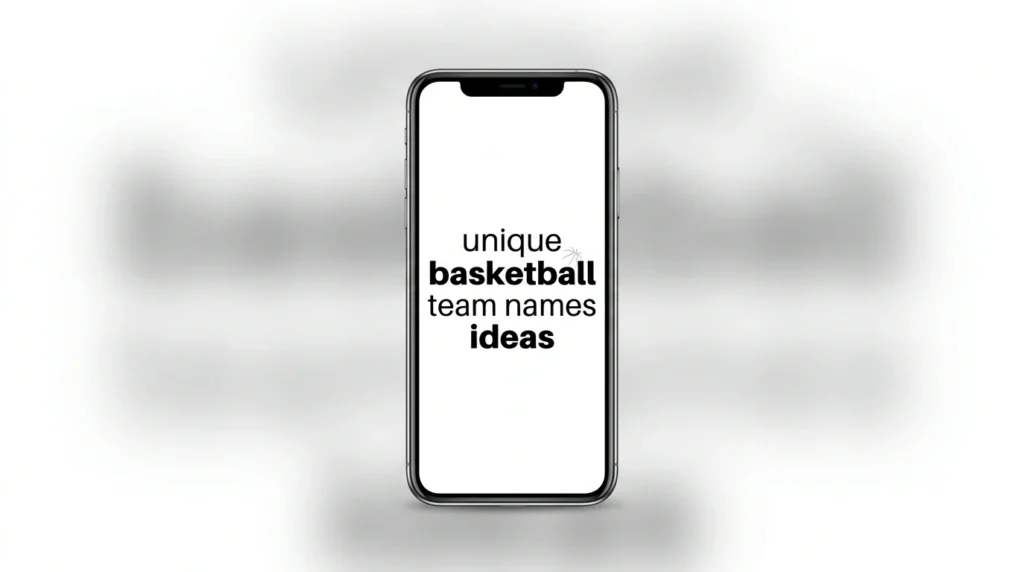unique basketball team names ideas