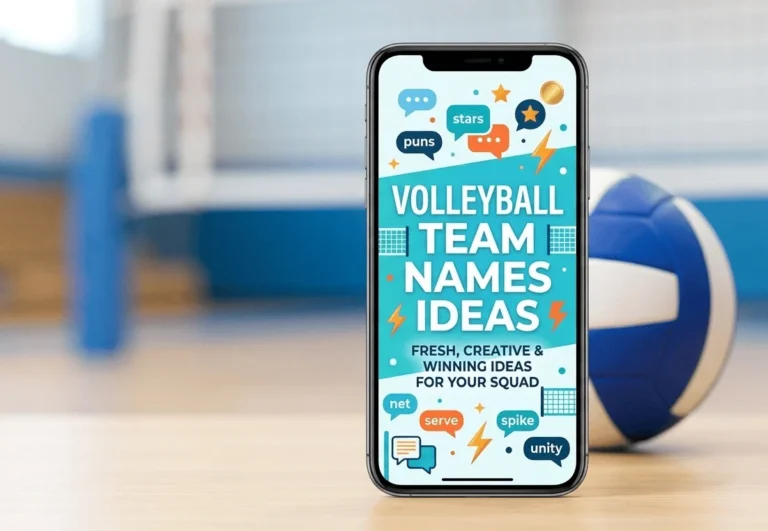 volleyball team names ideas