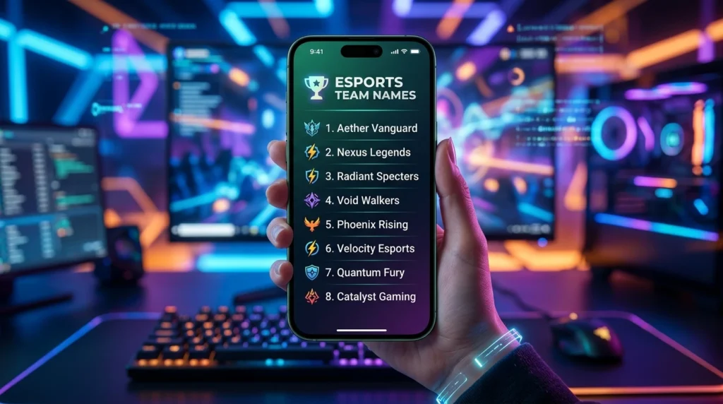 best esports team names