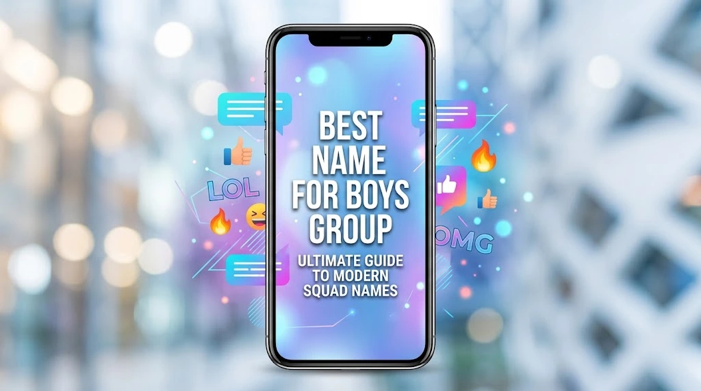best name for boys group