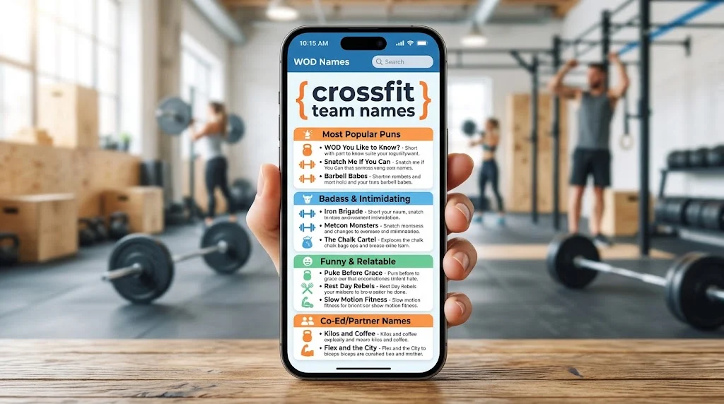 crossfit team names