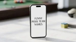 funny pool team names